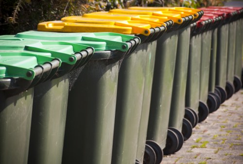 Designated recycling collection points